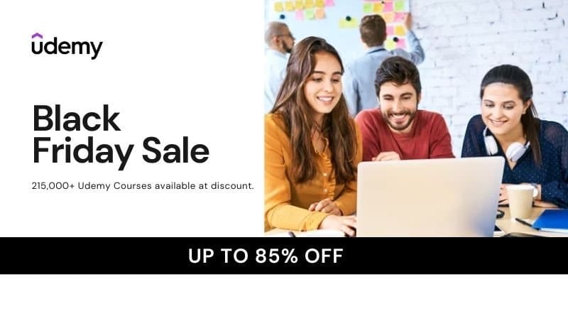 Udemy flash sales.