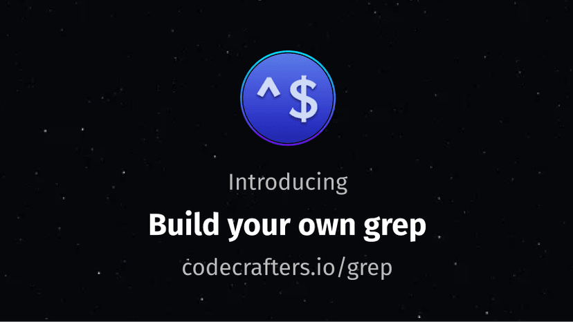 Introducing Build your own grep