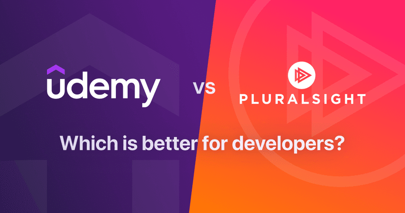 Udemy vs Pluralsight: Which is better for developers?