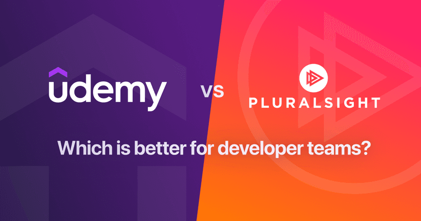 Udemy vs Pluralsight: Which is better for developer teams?