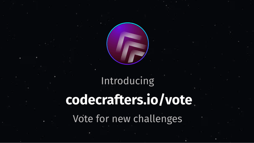 Vote for new courses